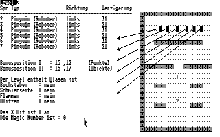Bubble Bobble Editor atari screenshot